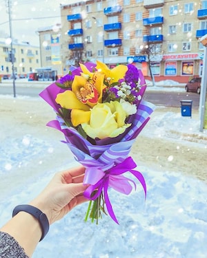 Букет орхидей "Москва"