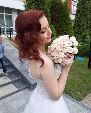 Свадебный букет невесты № 2 "Московское Счастье"