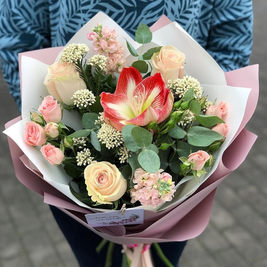 Букет №8 "Экзотический Стиль Москвы"