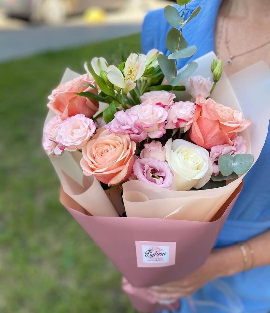 Букет №53 "Необычный Московский Букет"