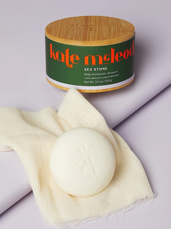 Kate McLeod Sex Stone | Solid Lotion Bar